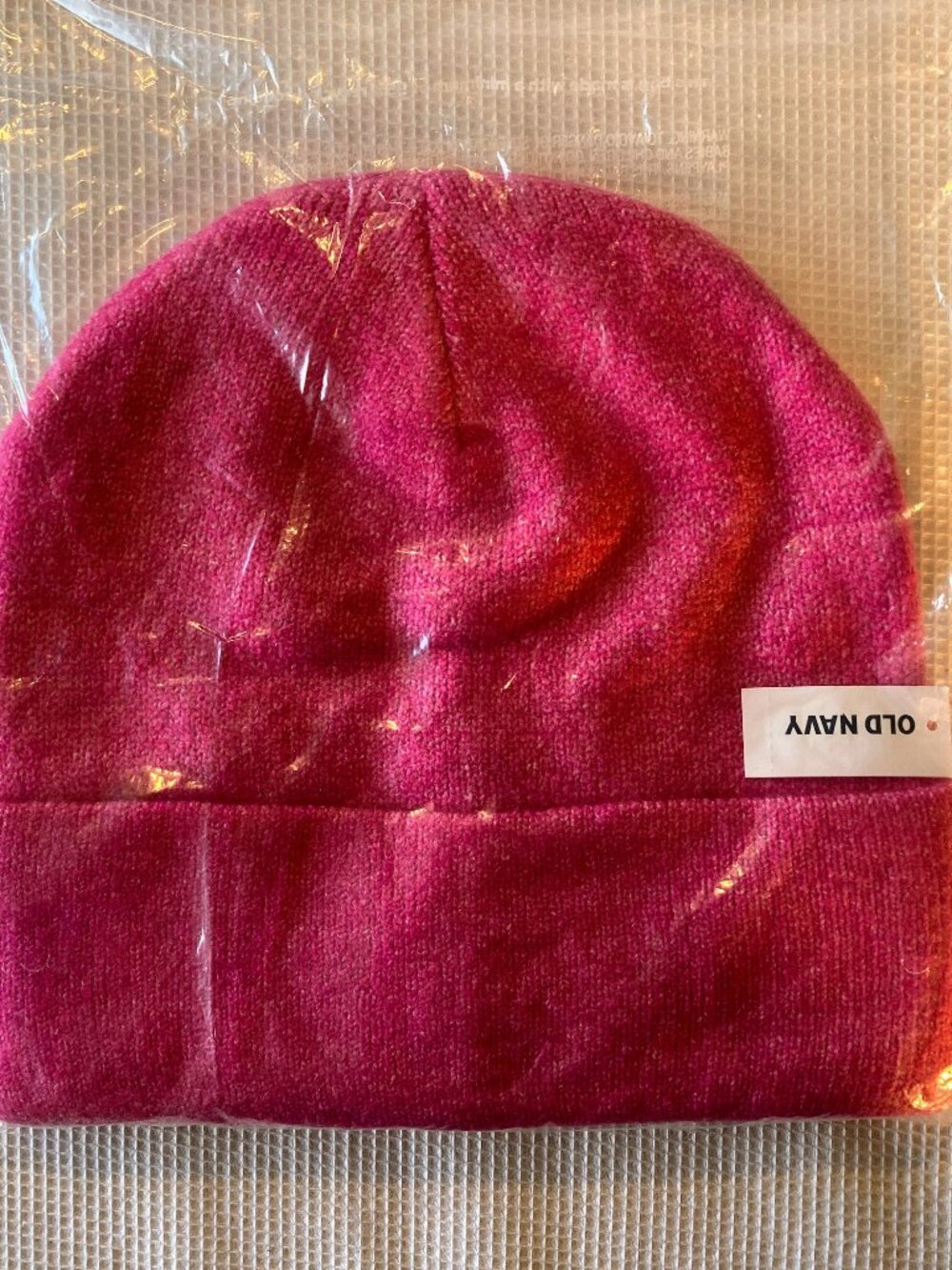 NWT Old Navy pink beanie